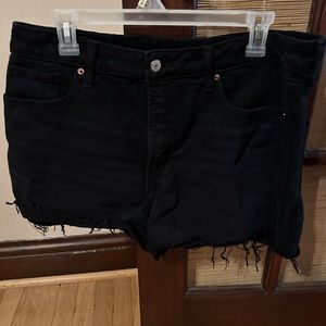 ✨2 for $5✨ Plus Size Old Navy Black Denim Shorts